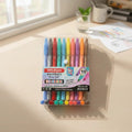 Boligrafo Semigel Tinta Con Aroma Offi Esco X 12 Colores 12 Colores Surtidos