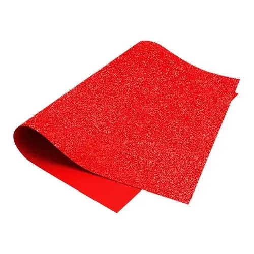 Fomi Foami Escarchado Rojo Pliego - 100x70cm