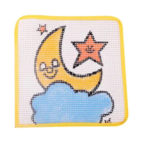 Malla Tapete Para Tejer Estampado 30x30cm 30 Cm