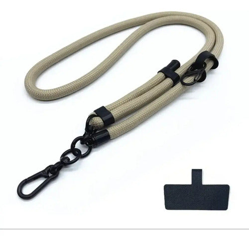 Cordón Lanyard Cuerda Universal Para Celular + Gancho