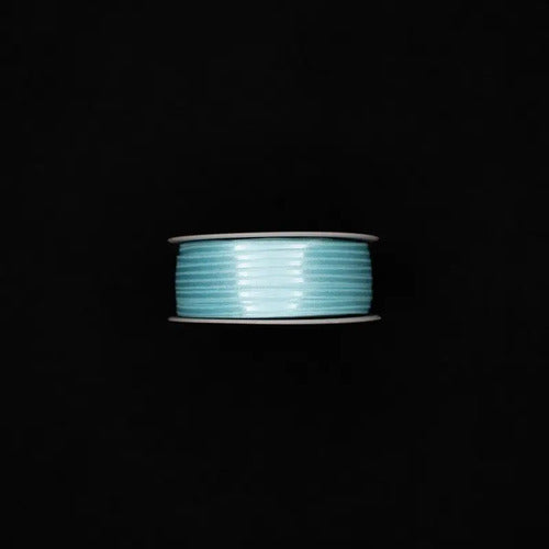 Cinta Azul Claro Raso Tela Satín Moños 100 Mts X 3mm Azul Claro