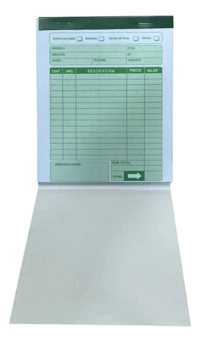 Multi Forma Comercial Autocopiante Mediano 50 Pares