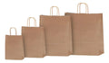 Bolsa Papel Kraft Con Manija 90gr  20x12x25cm - 12 Pcs Kraft 25x20x12cm