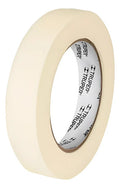 Cinta De Enmascarar 1 Pulgada 24 Mm X 20 Metros - 12 Rollos Beige 24mm X 20mts