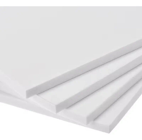 Fomi Foamy Blanco Tamaño 4 Cartas Grosor 5mm X 5 Und