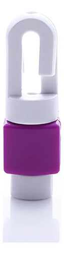 12 Unidades Protector De Audifono Color Morado Morado