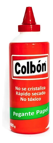 Colbon Pegante Papel Liquido Univesal 480gr Blanco