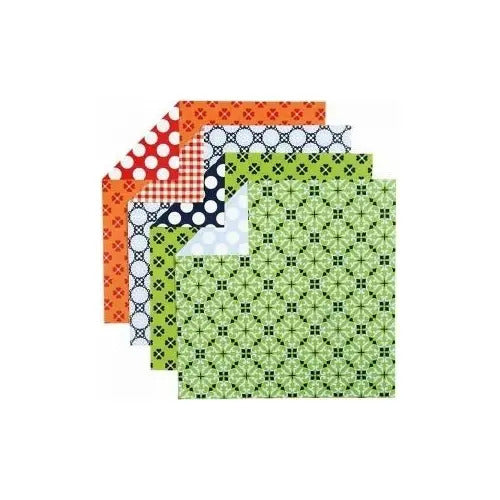 Block Papel Origami 20 Hojas 15x15cm - 2 Unidades Blanco