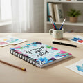 Cuaderno Pequeño Argollado Norma 100 Hojas X 6 Unidades