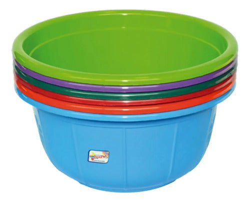 Recipiente Ponchera 13 Litros X 5 Unidades
