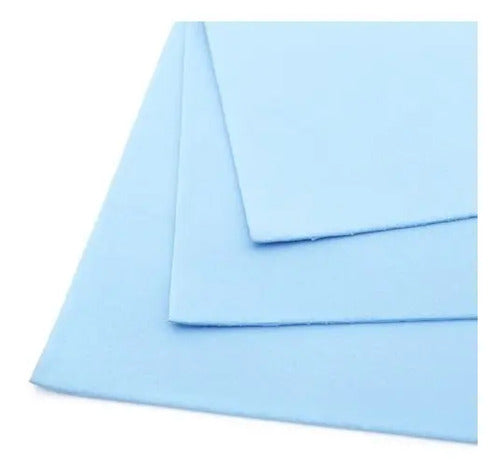 1 Pliego Papel Foami Azul Claro