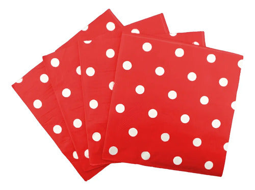 Servilletas De Colores Para Eventos Y Fiestas X 20 Unidades