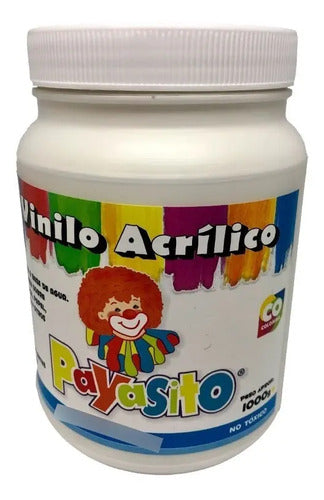 Vinilo Acrílico Payasito 1000 Gr Blanco