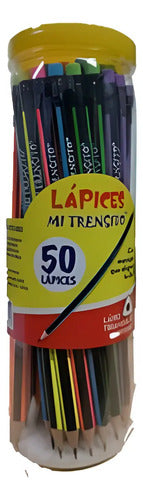 Lapiz Mi Trensito Hb2 X 50 Pcs Negro