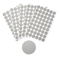 Rotulo Adhesivo Redondo Plateado 1.6 Cm X 162 Pcs Plata