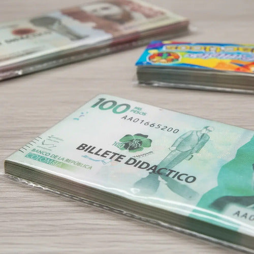 Billete Didáctico Surtido X 100 Unidades