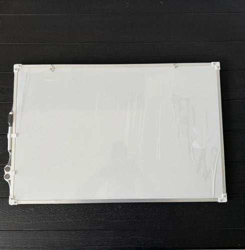 Tablero Acrílico Magnético Doble Cara 60x40cm + Marcador Blanco