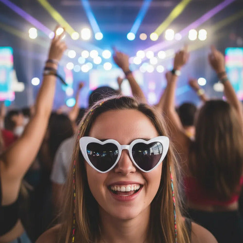 Gafas Para Eventos, Fiestas O Bodas Corazón X 10 Unidades