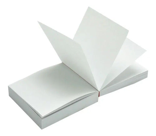 Taco De Notas Papel Blanco