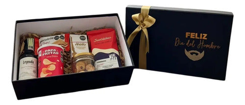 Ancheta Regalo Día Del Hombre Caja De Lujo