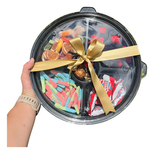 Ancheta Regalo Bandeja De Dulces Y Chocolates