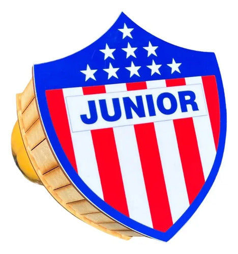 Caja Decorativa Forma Escudo Junior Regalo 22x21x8 Cm Mdf Junior