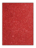 Fomi Foami Escarchado Rojo 4 Cartas X 10 Unidades Rojo