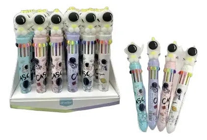 Bolígrafo 10 Minas Astronauta Pastel Multicolor