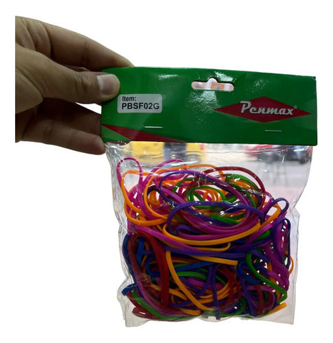 Cauchos Bandas Elasticas Colores Surtidos 100gr Surtidos