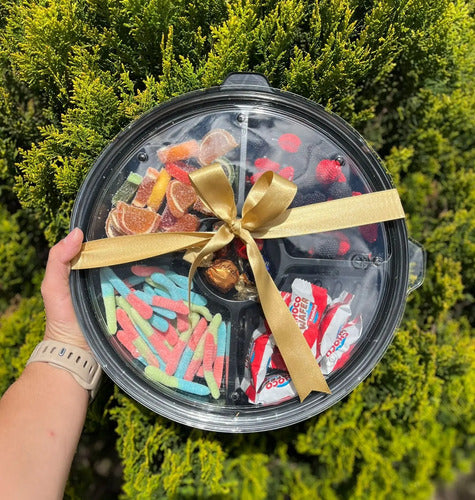 Ancheta Regalo Bandeja De Dulces Y Chocolates