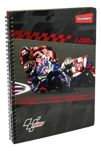 Cuaderno Grande Argollado Pasta Dura Cuadriculado 80 H