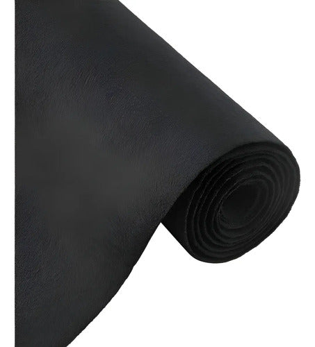 Tela De Fieltro Negro 100 X 70 Cm Negro Fieltro