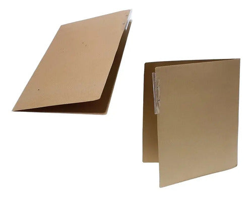 Carpeta De Cartón Tamaño Carta X 100 Unidades