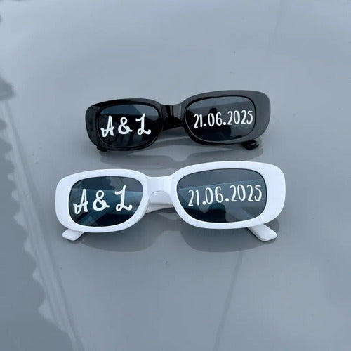 Gafas Personalizadas Boda Matrimonio X 10 Unidades
