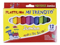 Plastilina Mi Trensito Jumbo X 12 Colores Surtidos