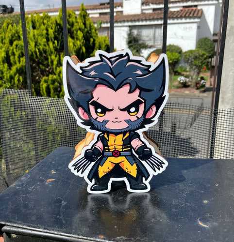 Caja Decorativa En Forma De Wolverine Para Regalo 18x15x7 Cm Mdf Wolverine