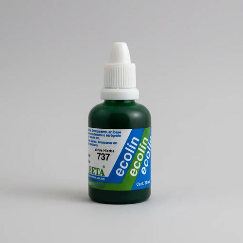 Acuarela Liquida Ecolin Roseta 30cc Verde Hierba Ref. 737 Verde Hierva