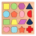 Juego Didáctico Niños Figuras Geométricas En Madera