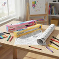 Rollo Para Colorear Niños Primavera X 2 Metros