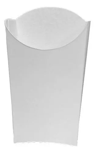 Porta Papa Blanco 13cm/16oz - 50 Unidades Blanco