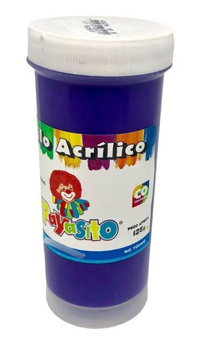 Vinilo Acrílico Payasito Color Violeta 125 Gr