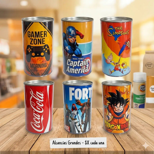 Alcancía Grande De Cartón