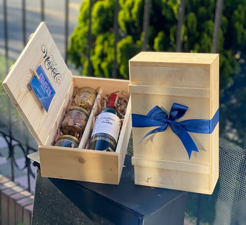 Ancheta Regalo Navideña Vino