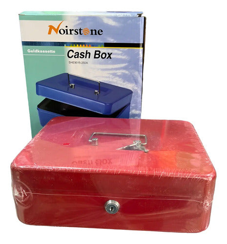 Caja Fuerte Menor Metálica Grande 30x9x24cm Según Disponibilidad