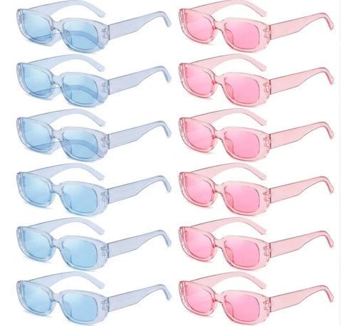 Gafas Para Fiestas Revelacion De Genero X 10 Unidades