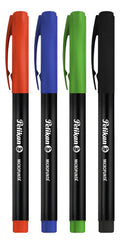 Micropunta Pelikan Surtido X 4 Negro, Verde, Rojo, Azul