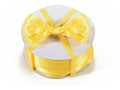 Cinta Amarillo Raso Tela Satín Moños 100 Mts X 7mm Amarillo