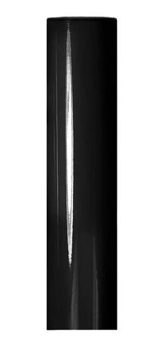 Vinilo Adhesivo Negro Brillante 100 X 60 Cm Negro