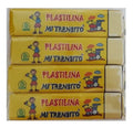 Plastilina Barra Mi Trensito Amarillo 55gr X 12 Unidades