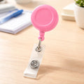 Yoyo Retráctil Porta Carnet Rosado X 12 Unidades Rosa Claro